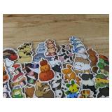 18 New Finding Nemo Sticker Sheets and 60 New Cute Animal Stickers *N