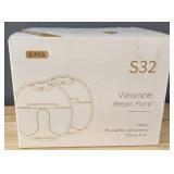 New 2-Piece S32 Wearable Breast Pump $599.99 Retail *S