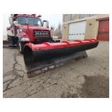 2010 Mack GU812 Cab Behind Engine Plow Truck with Falls PR-1243STE1 Snow Plow, Side Plows, De-Ice Solution Spreader and 10