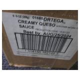 6- 9 oz Ortega Mild Creamy Queso Sa...