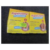 2- 3ct Aspercreme Pain Patches...