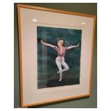 Watercolor Painting "Dancer" by Betty A. Wiens.