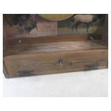 (FDS) Wood Gun Rack with Wildlife B...