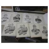 (H-2) Assorted Nascar Driver Prints...