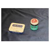 Antique Vaseline Carbonated Petroleum Jelly and Vintage Blue Ribbon Saddle Soap