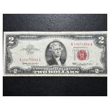 1963 Red Seal $2 Dollar United States Note