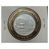 .999 Fine Silver 10 Dollar Gaming Token Barbary Coast Lake Mead