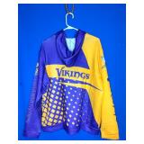 New! MN Vikings NFL Hoodie Adult Size XL