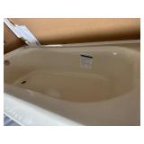 American Standard Princeton® Americast® 60 x 30-Inch Integral Apron Bathtub With Left-Hand Outlet