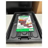 New Greenmade InstaCrate 12 gal Black/Red Folding Crate 11.7 in. H X 14.2 in. W X 21 in. D Stackable