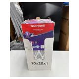 New 12 Pack Honeywell Brand Furnace Filters 10x20x1 FPR 9 Premium Filtration - Retail $17.97 x 12