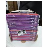 New 12 Pack Honeywell Brand Furnace Filters 10x20x1 FPR 9 Premium Filtration - Retail $17.97 x 12