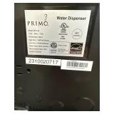 New Primo Electronic Control Black & Stainless Steel Bottom Load Water Cooler With Hot Water Model 601234