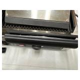 Commercial Sandwich Panini Press,110V 2X1800W Double Commercial Panini Presser Non-Stick Full Grooved Plates 122°F-572°F Temp Control for Hamburgers Steaks Bacons 22.8" x 14.4"