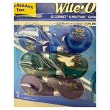 Bic Wite-Out 10 Pack of Wite Out EZ Correct Correction Tape