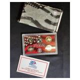 1996 United States Mint 50 State Quarters Silver Proof Set