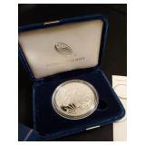 2015 American Silver Eagle Coin in Original Velvet Display Box