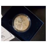 2013 American Eagle One Ounce Silver Uncirculated Coin with Certificate of Authenticity