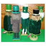 Holiday Nutcracker Collection, (5) Leprechaun Themed.