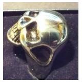 Skull Face Ring.