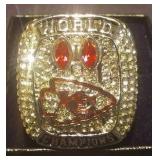 Kansas City Chiefs NFL Super Bowl Ring.