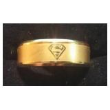 Superman Engraved Ring.