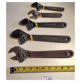 Crescent Wrench Lot