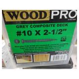 5 lbs. Wood Pro #10 x 2 1/2" Grey C...