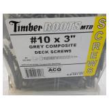 Timber Roots MTD #10 x 3" Grey Comp...