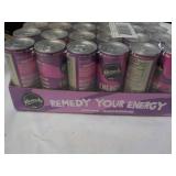 24 pack 8.5 oz Cans Remedy Energy D...