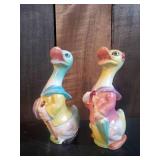 Vintage Colorful Collectable Duck Salt and Pepper Shakers