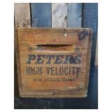 Vintage Peters High Velocity 16ga Shell Box