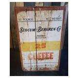 Fantastic RARE!! Slocum-Bergren Co. Coffee Box Mpls Mn