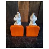 Lot of 2 Vintage Dog Bookends