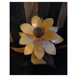 RARE Hand Crafted Changeable Wooden flower