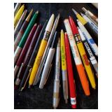 Lot of Vintage Pens and Fountain Pens