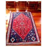 Handmade Persian Runner Rug - VGUC