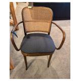 Josef Hoffmann Style Bentwood Cane Chair