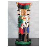 Vintage Hand-Carved Nutcracker Soldier Figurine