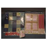 Lot of Christmas Scrapbooking Papers and Accessories