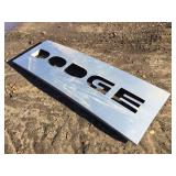 Large Dodge Metal Sign 8