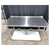 Stainless Steel Kitchen Prep Table