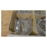 Set of 6 Tulip Style Candle Lamps