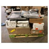 Pallet of Mixed Assorted Ceramic Flooring Various Models and Conditions   Customer Returns See Picture