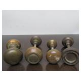 Lot of Antique Door Hardware #2 - Brass & Ceramic Doorknob Sets