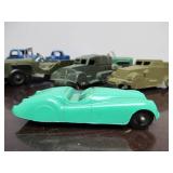 Nice Lot of Vintage Metal Toy Cars Military Vehicles etc