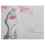 Very Good Condition HOW THE GRINCH STOLE CHRISTMAS First Edition Book - 1957