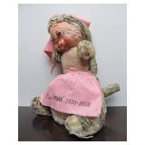 Vintage 1958 "Miss Minn" Plush Gopher