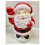 Vintage SANTA CLAUS Christmas Blowmold Statue