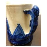 Antique Pint Sized SLEEPY EYE Stoneware Pitcher